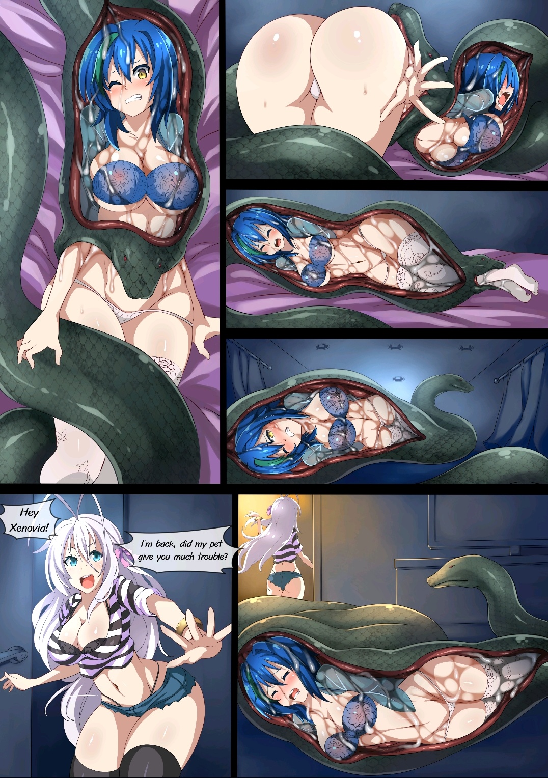 SNAKEPERILS Pet-sitting - Page 6 - Comic Porn XXX