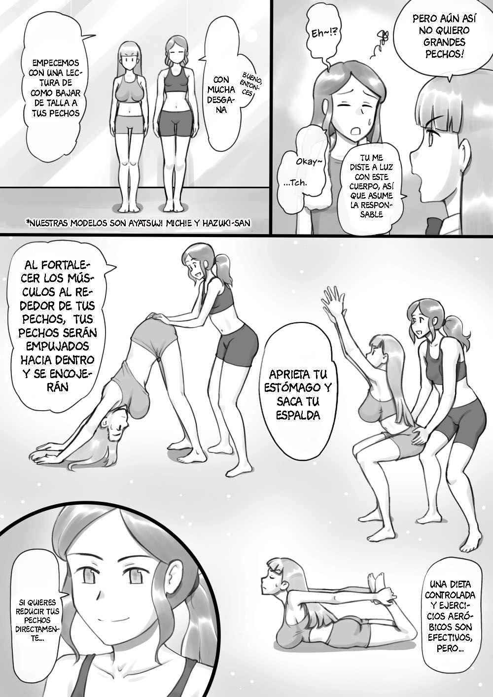 Girl on Mom: Himitsu no Bust Lesson | Girl on Mom: Secret Bust Lesson page 8 full