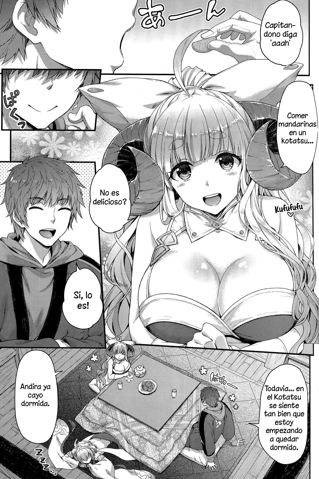 Okota de Mofumofu | Fluffing in the Kotatsu page 4 full