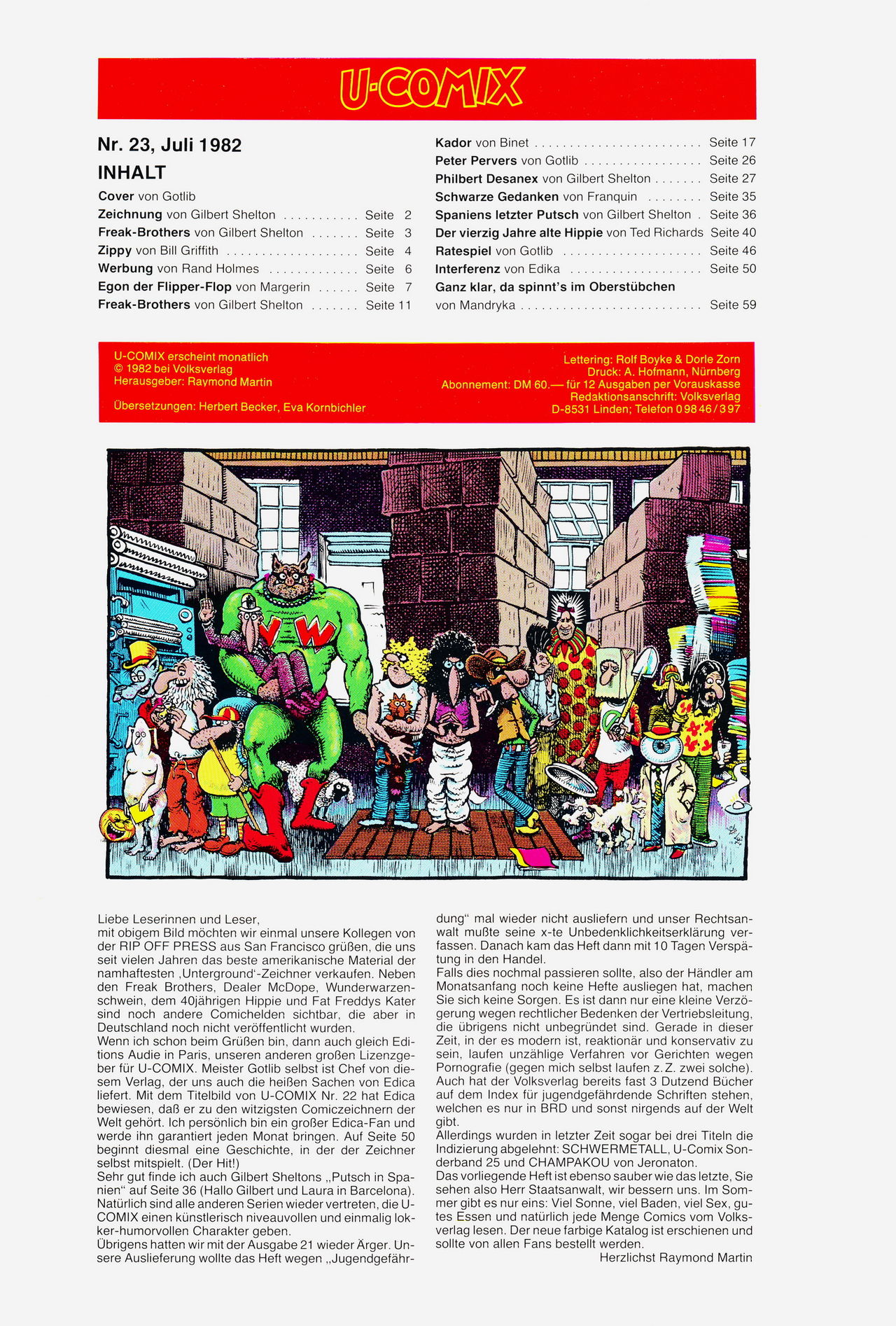 U-Comix #023 page 2 full