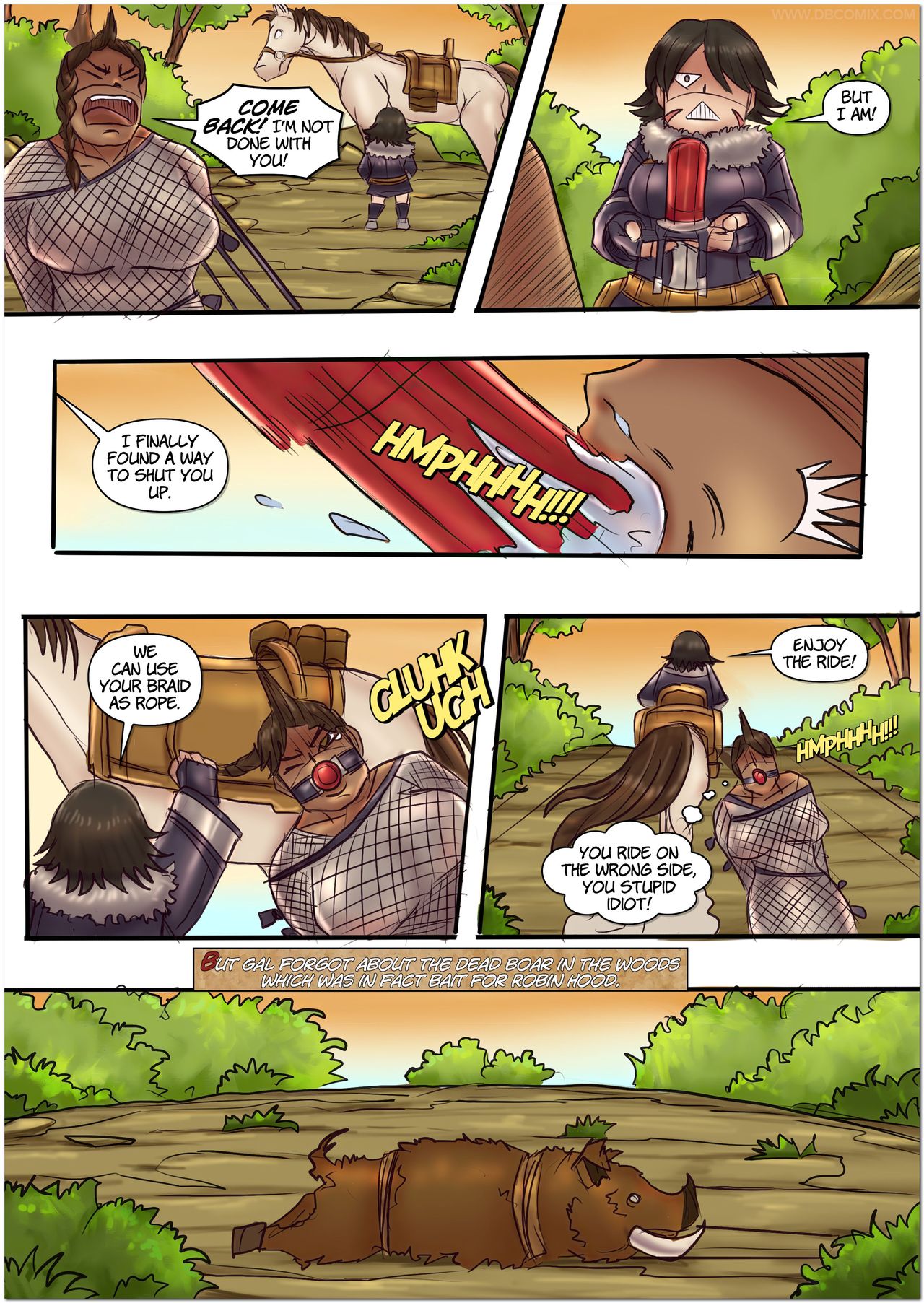 Robin Hood the Queen of Thieves 3 page 12 full