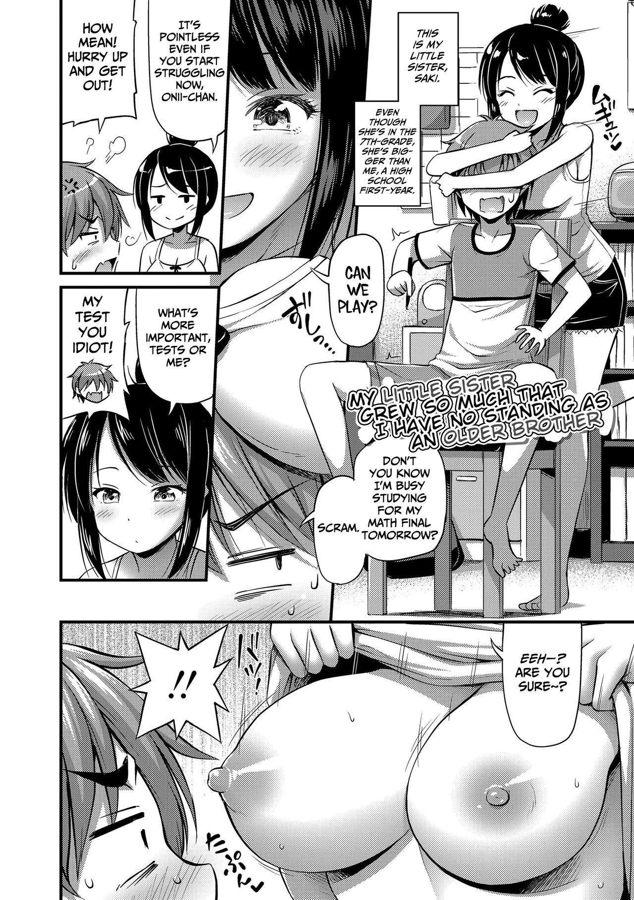 Imouto ga Sodachi Sugite Ani no Tachiba ga Nai | My Little Sister Grew So Much That I Have No Standing as an Older Brother page 2 full
