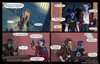 [Zaunderground] The Traveler: Jester Gets Around (Critical Role) Chapter 1 cover
