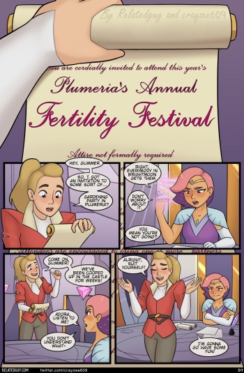 [Relatedguy] [Crayzee609] Plumera's Annual Fertility Festival WIP cover