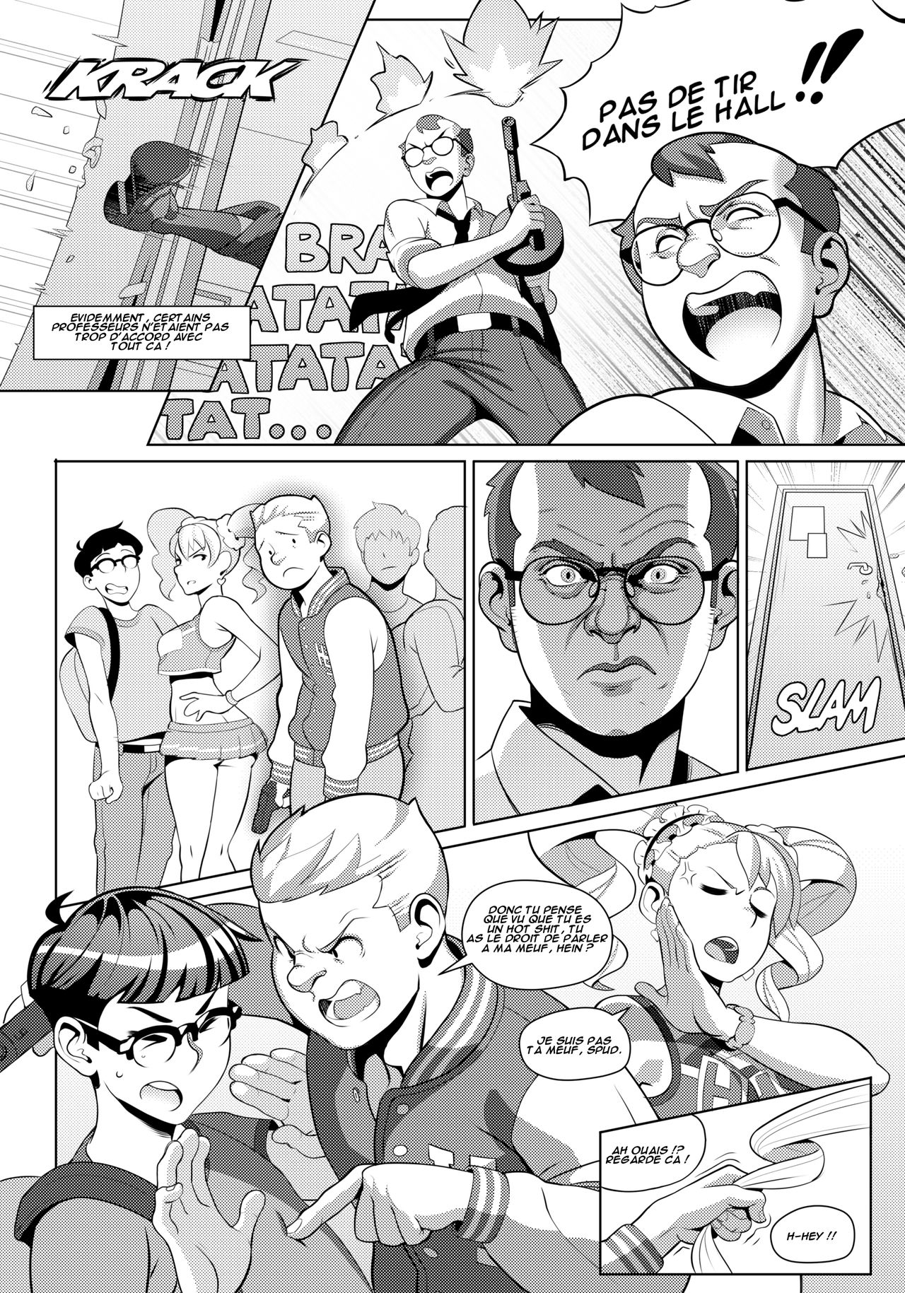 Hot Shit High! Chapter: 1 page 6 full