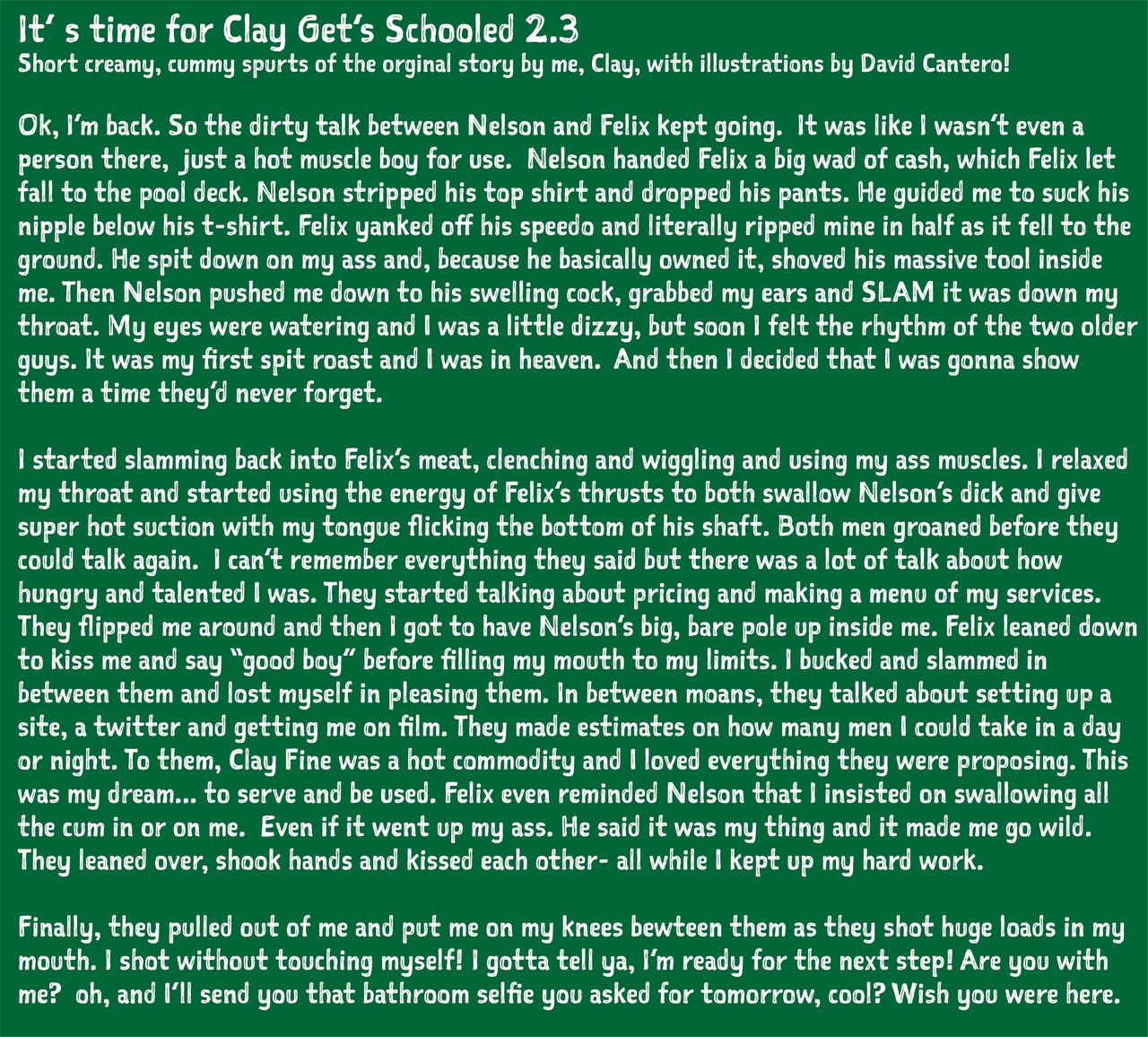 Clay gets schooled page 11 full