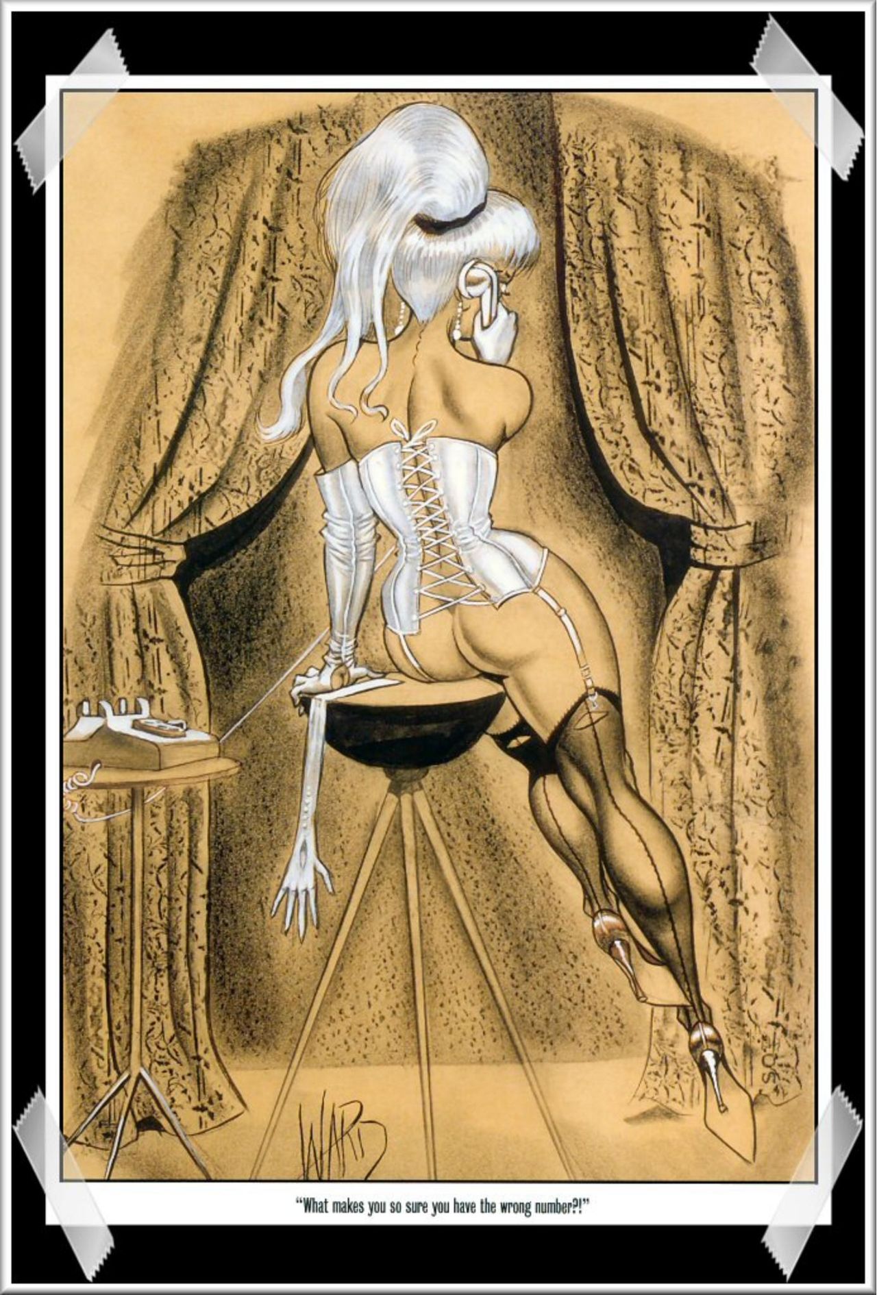Bill Ward, Alex Chun - The Glamour Girls of Bill Ward - Fantagraphics Books page 11 full