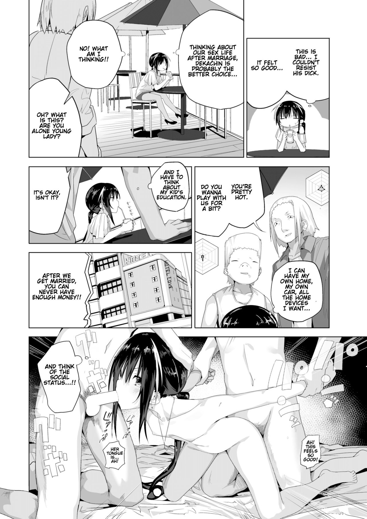 AroThir Kuso Bitch no Bouken | Adventure of a Slut Around Thirty page 10 full