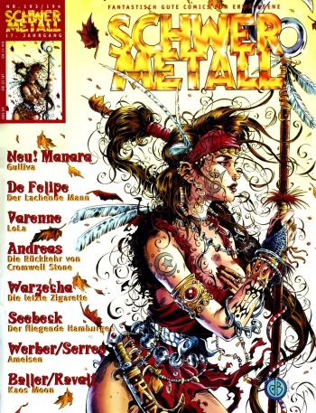 Schwermetall #193-194 [German] cover
