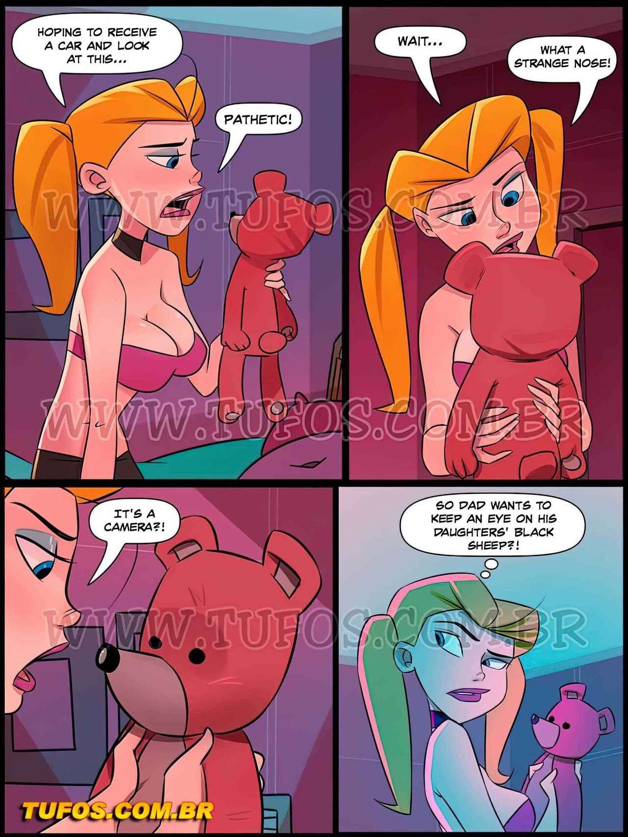 Familia Suruba 14 – Dad Is “On” – Tufos - english page 4 full