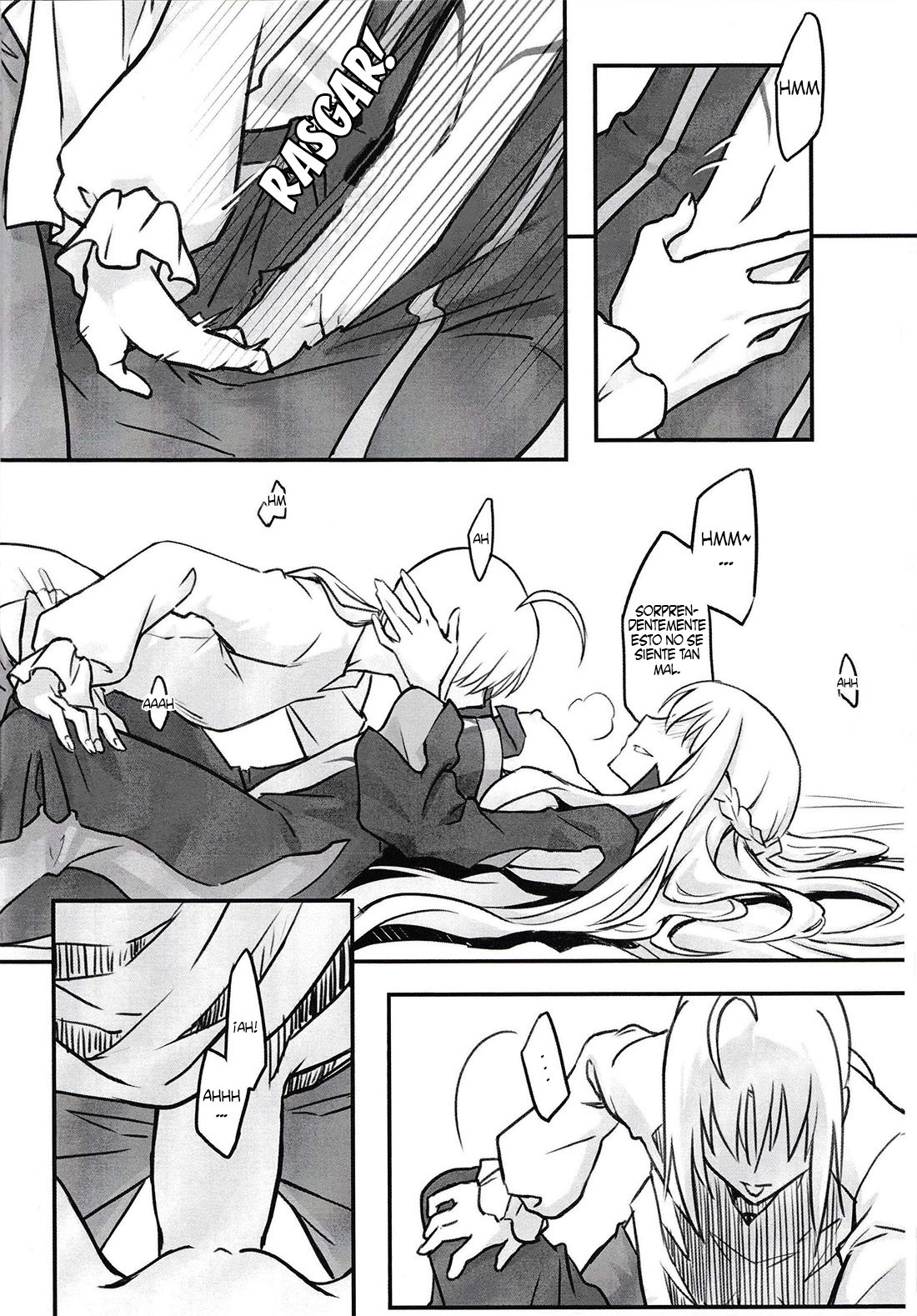 Fate Fanbook #1 Artoria x Morgan page 11 full