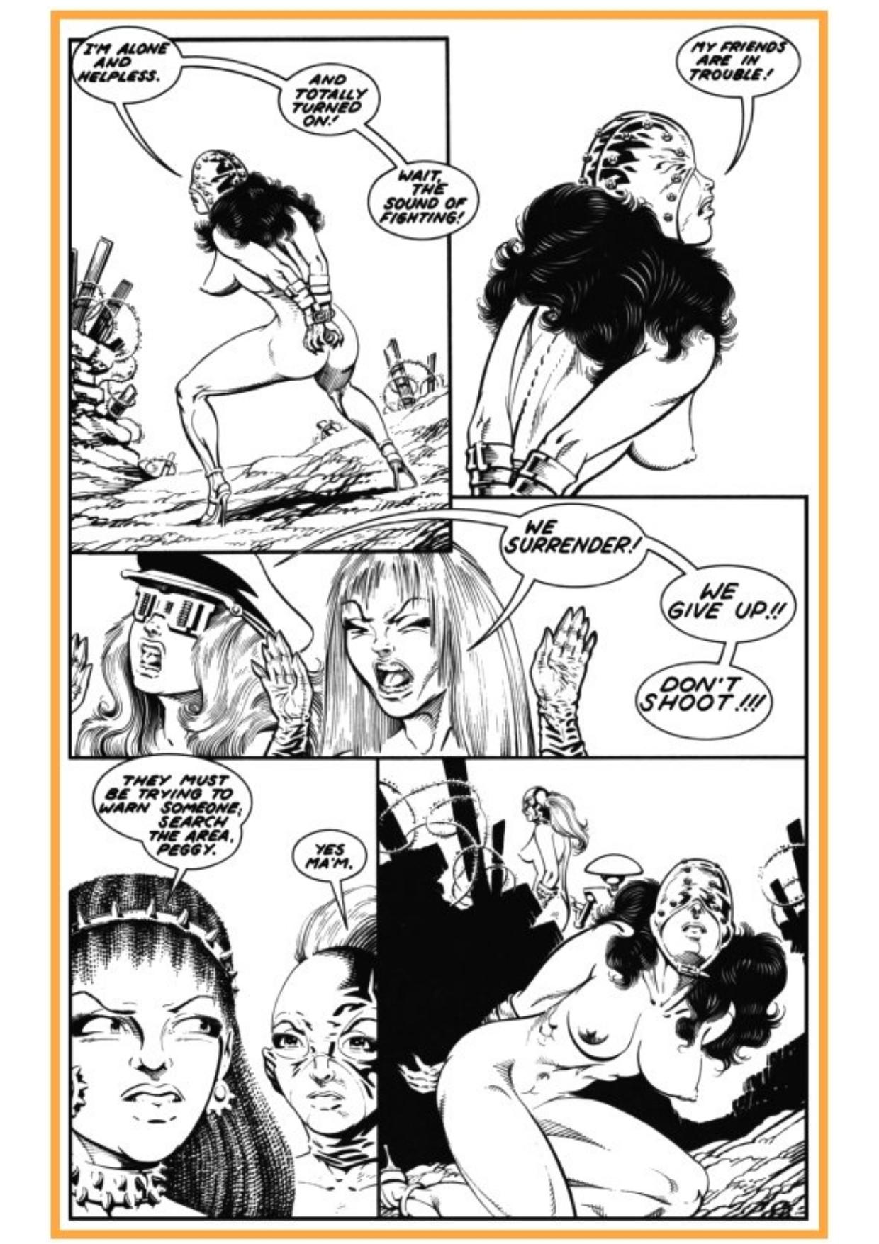 Bondage Girls at War #03 : Arena of Death page 9 full