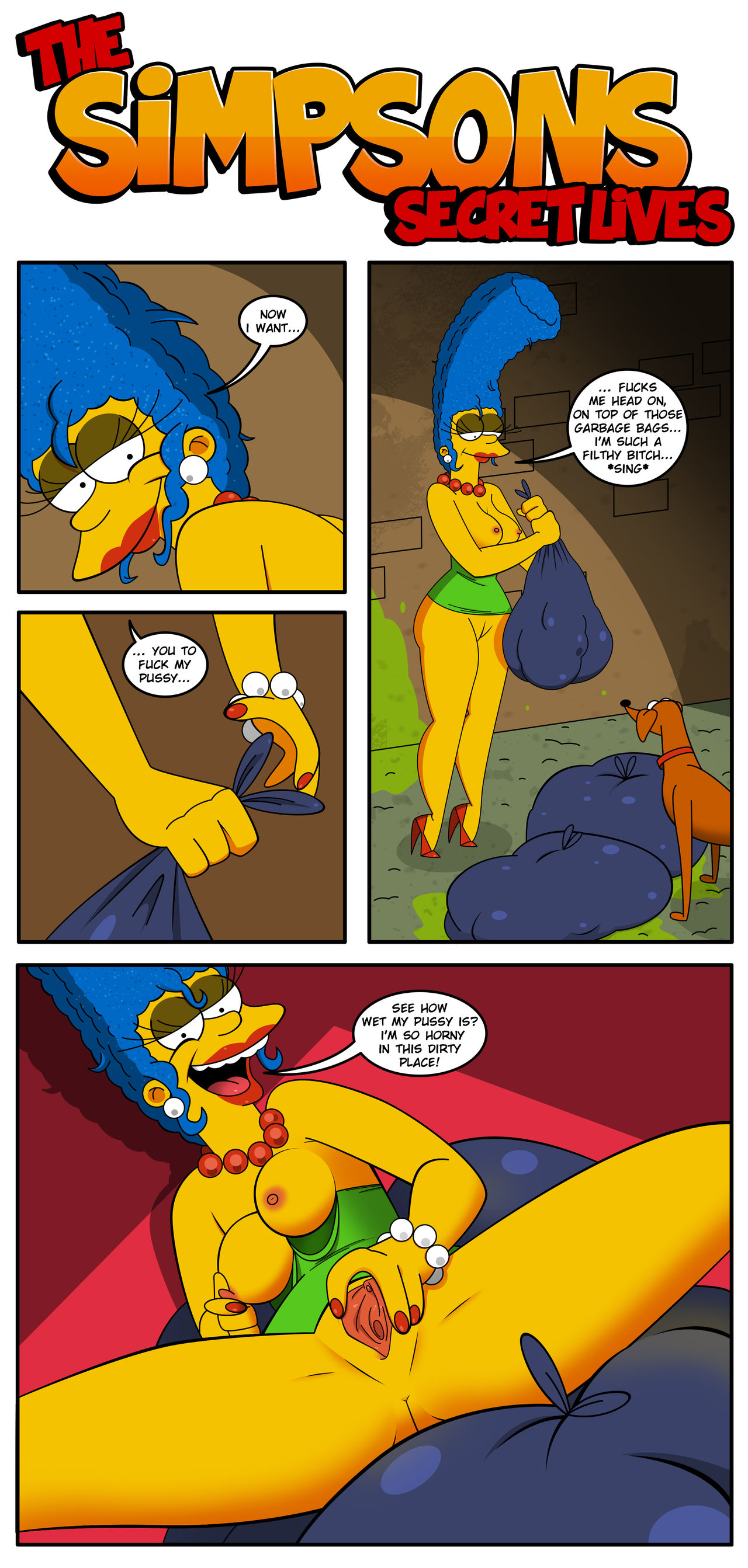 The Simpsons SECRET LIVES page 9 full