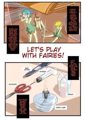 [774, Unknown] Let's Play with Fairies! [English] cover