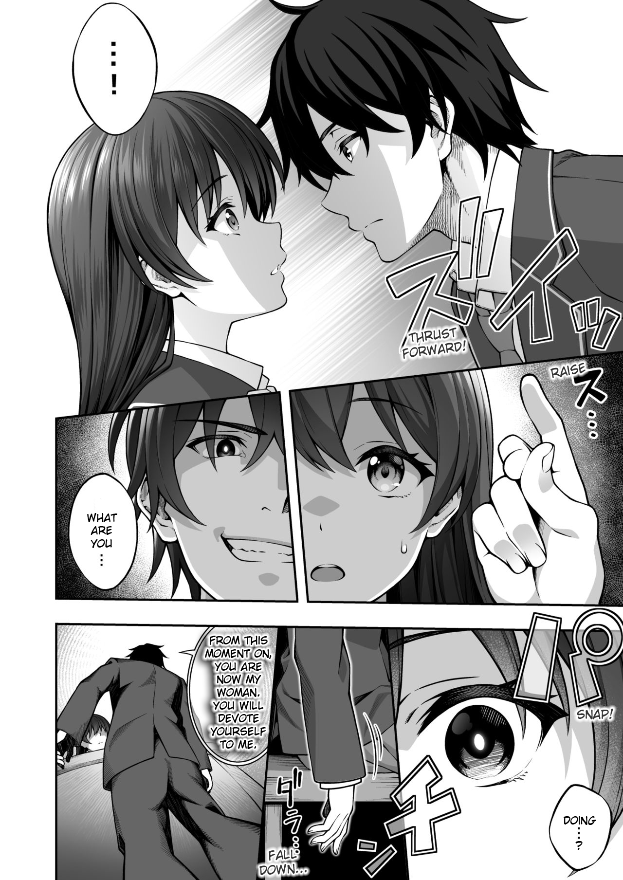 Saiminjutsu de Majime na Seitokaichou o Te ni Ireta Ore | Thanks to Hypnotism, I Had the Serious-Looking Student Council President in the Palm of My Hands page 9 full