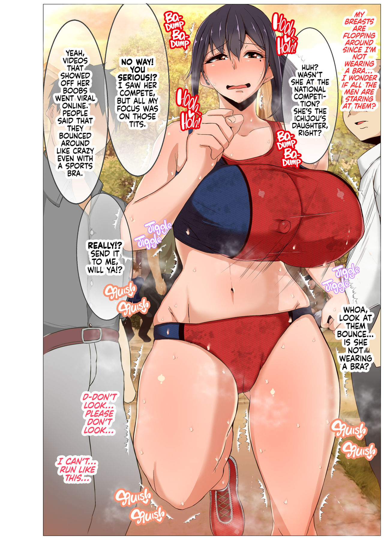 Rikujoubu no Otonashii Senpai no Yowami o Nigitta | The Track and Field Ace's Dark Secret page 12 full