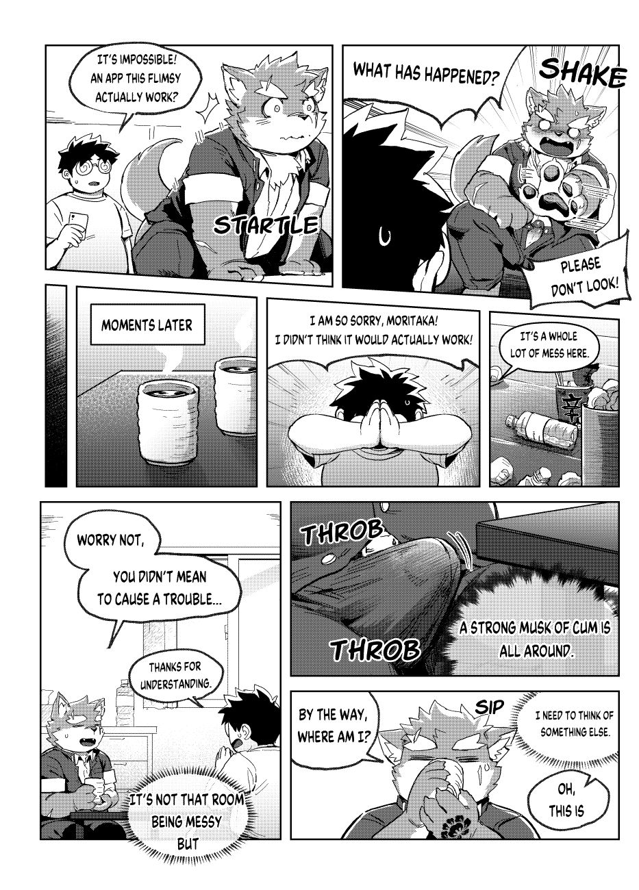Moritaka was forcibly Summoned by Summoning App, Wait He's in Heat? page 7 full