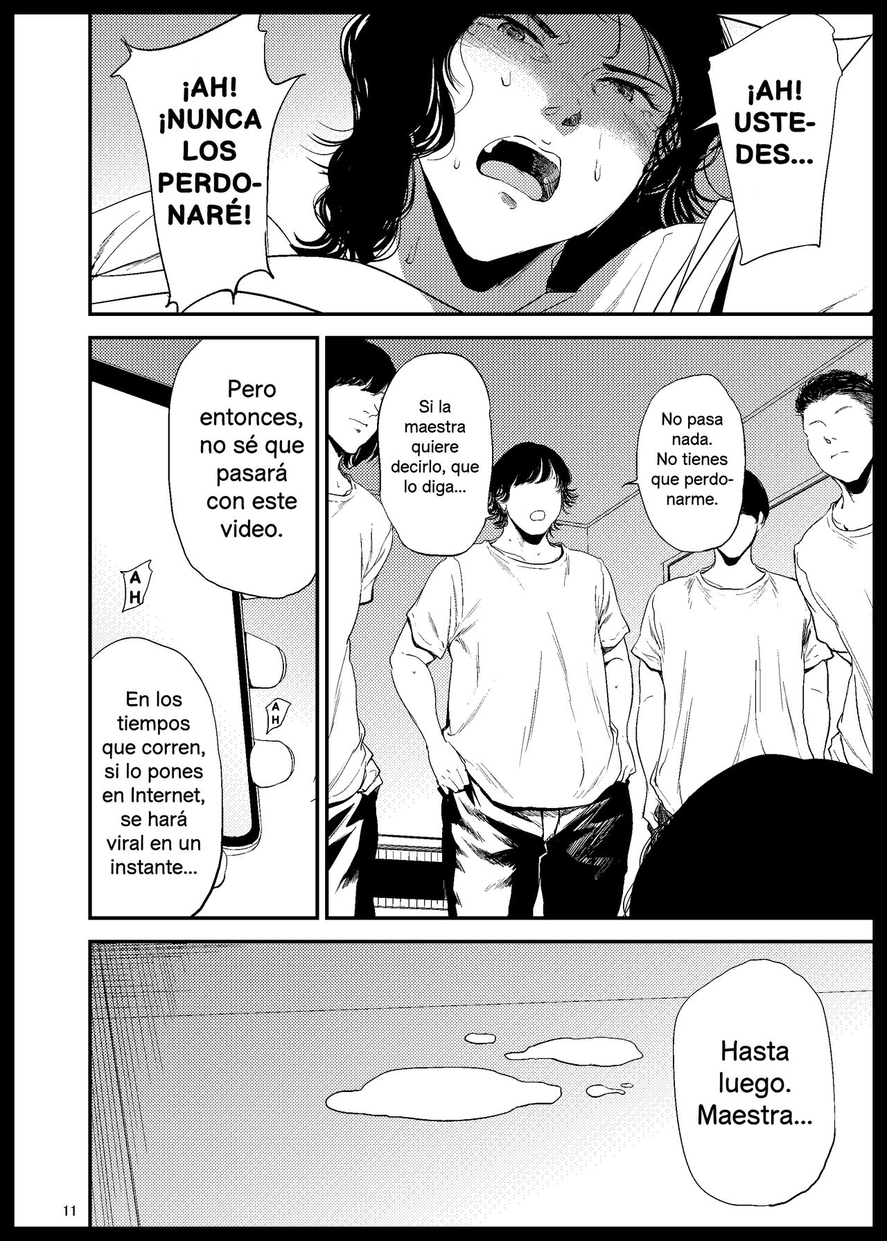 Sukoshi Ki no Tsuyoi Rika no Sensei ga Seito ni Moteasobareru H na Hon | Una profesora de ciencias de mente fuerte es objeto de burlas por parte de sus alumnos en un libro H page 11 full
