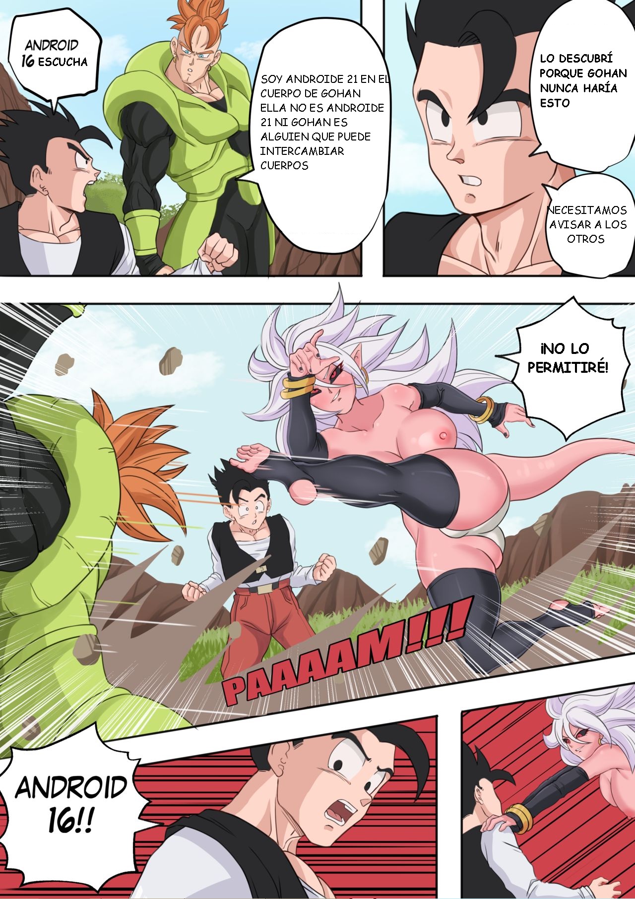 The Ginyu Saga! Pt.3 page 12 full