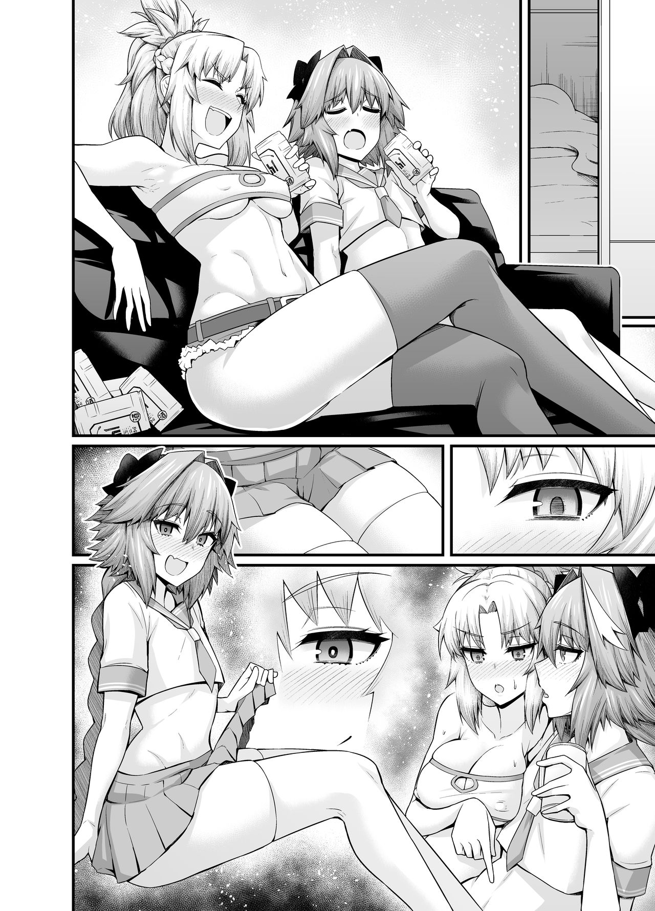 Mordred, Yotta Ikioi de Astolfo to... - Page 4 - Comic Porn XXX