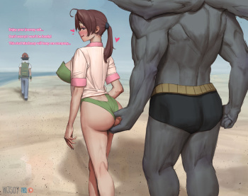 [wjs07]  Delia Ketchum and Machamp cover