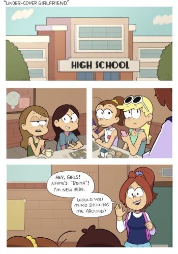 [ta777371] Undercover Girlfriend (The Loud House) cover