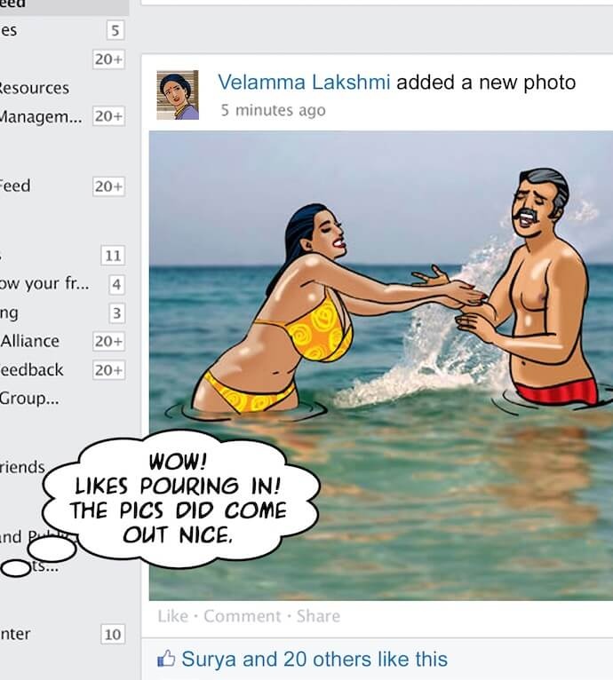Velamma #78 page 10 full