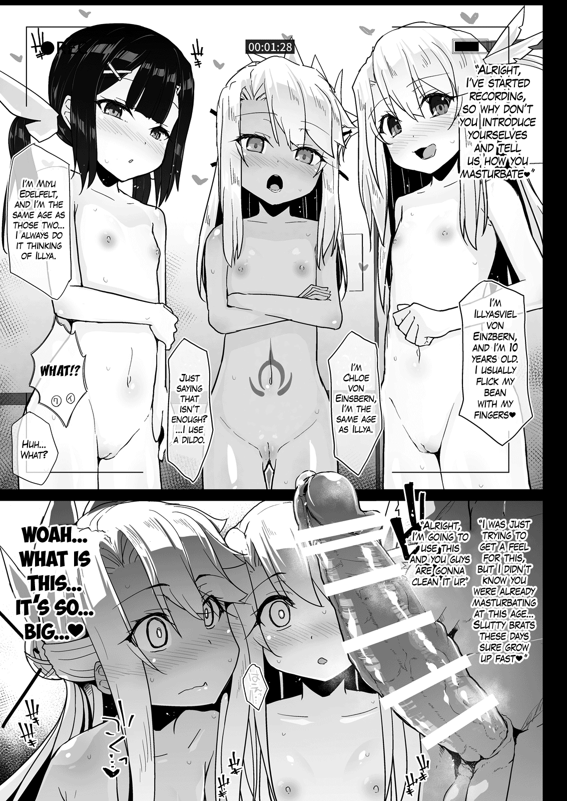 Prisma Sanshimai to Chaldea Kase-ya Oji-san | Three Prisma Sisters vs. The Dirty Old Man of Chaldea page 5 full