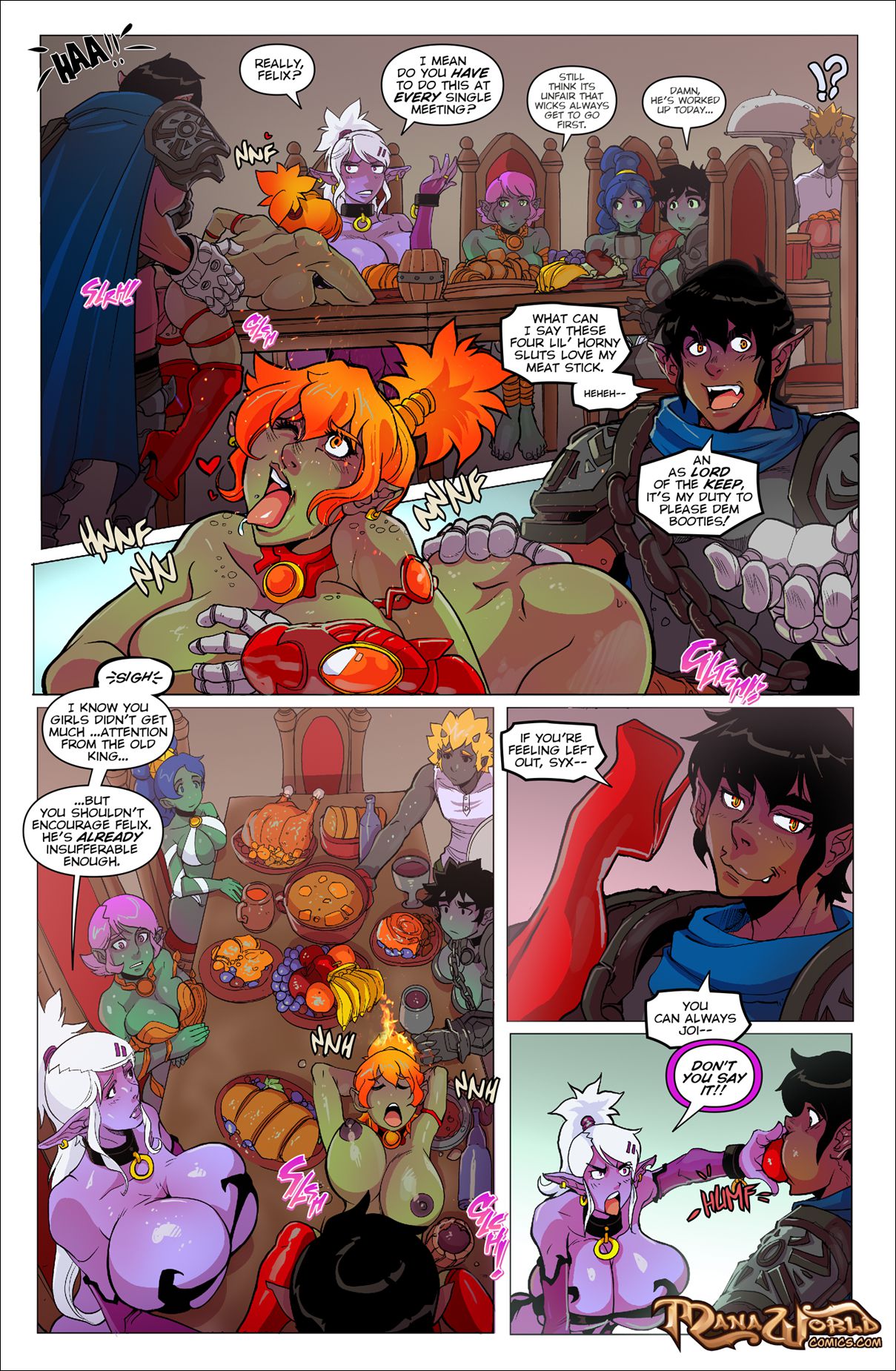 Main Comic Series  - 20 . Favors And Firsts - complete - english page 3 full