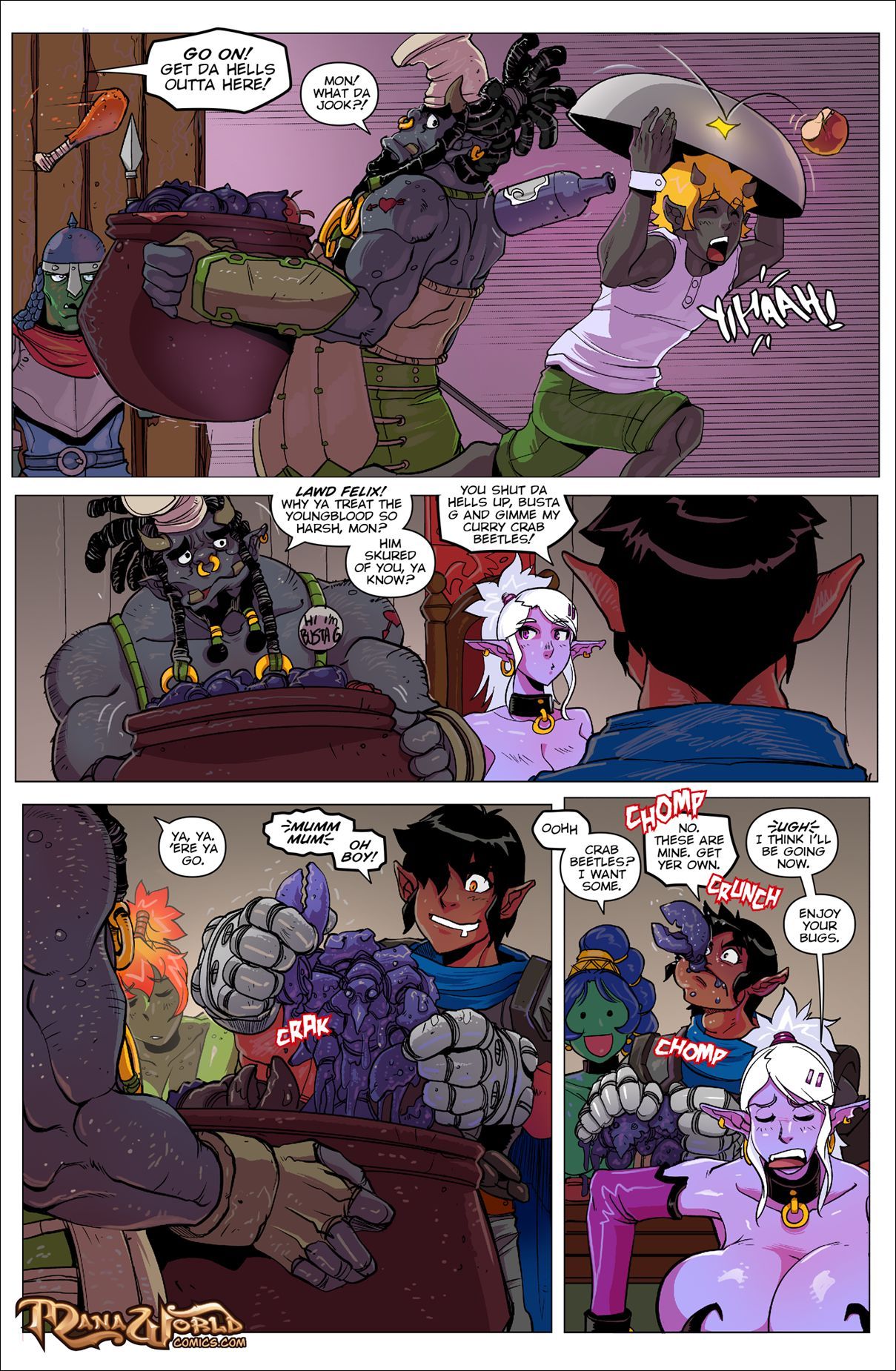 Main Comic Series  - 20 . Favors And Firsts - complete - english page 6 full