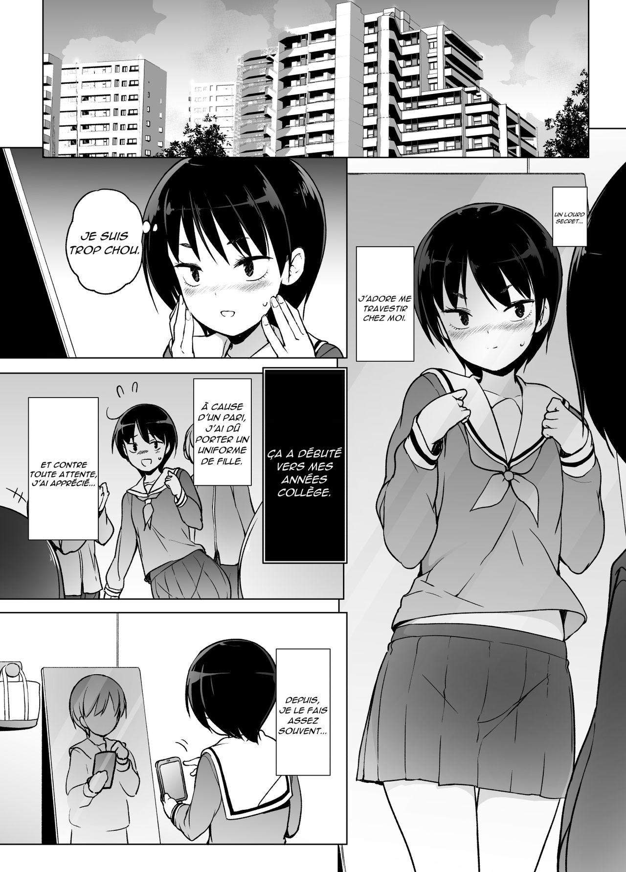Josoukko no Boku wa Tonari no Oji-san no Mono ni Naru page 3 full