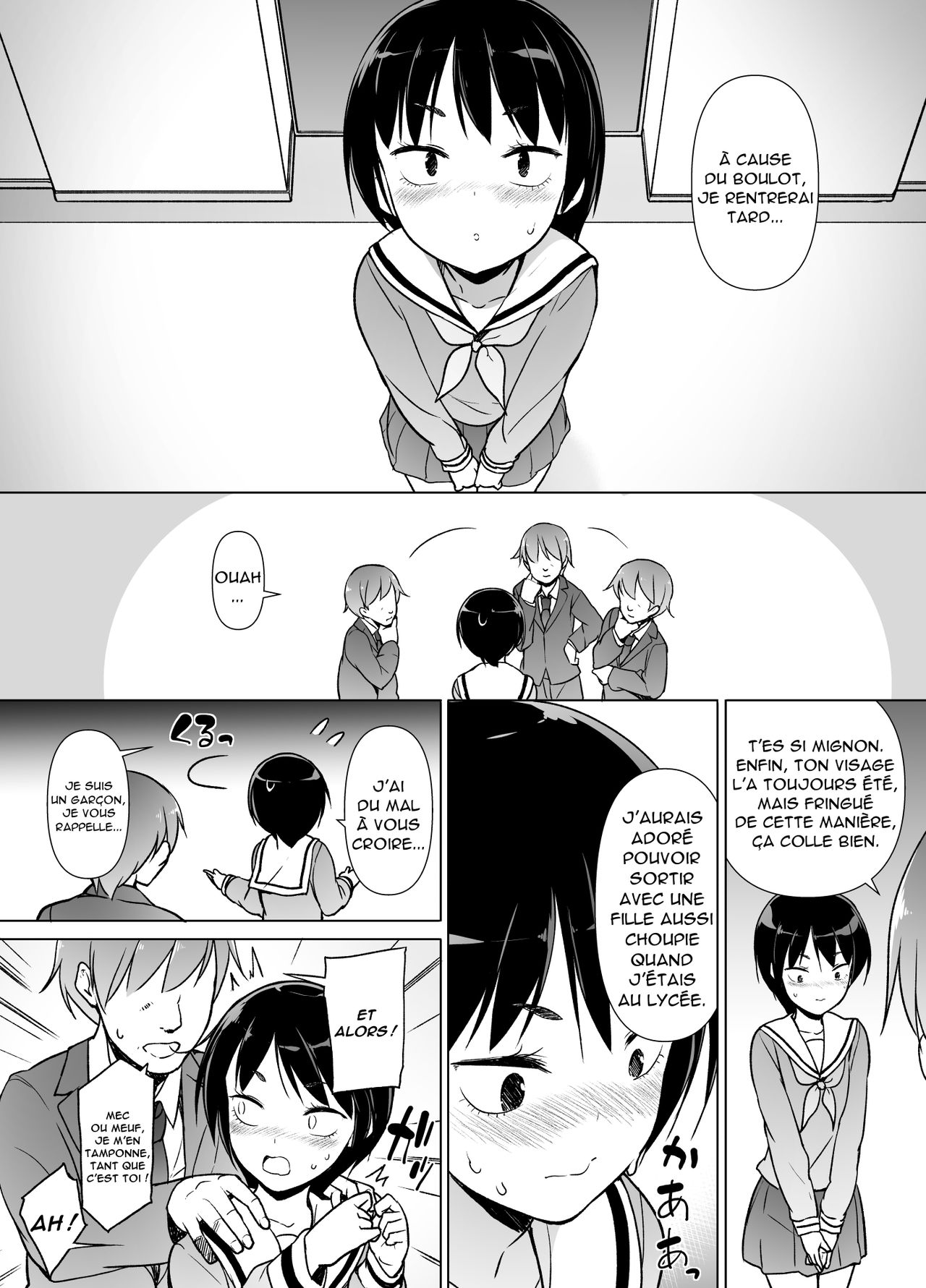 Josoukko no Boku wa Tonari no Oji-san no Mono ni Naru page 6 full