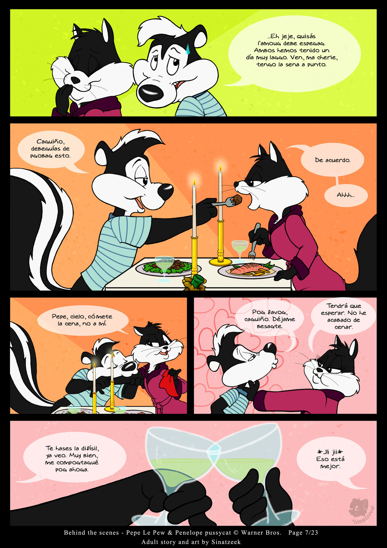 Detrás de las escenas page 7 full