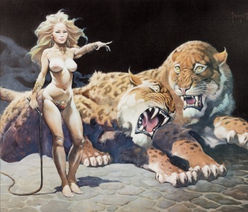 Artist ::: Frank Frazetta cover