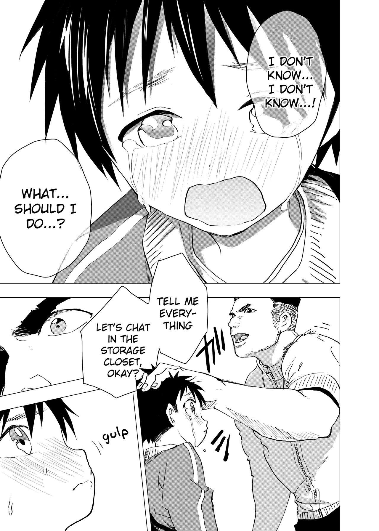 Ibasho ga Nai node Kamimachi shite mita Suterareta Shounen no Ero Manga | A Dirty Manga About a Boy Who Got Abandoned and Is Waiting for Someone To Save Him Ch. 4 page 9 full