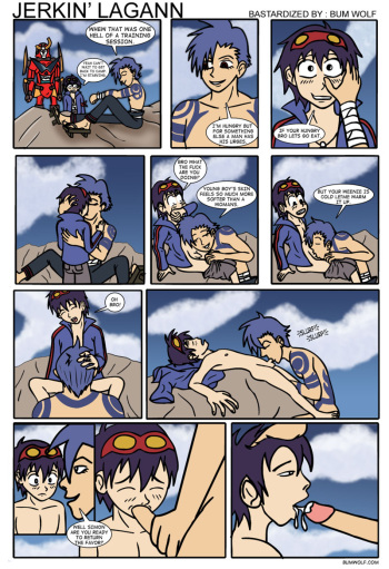 [bumwolf] Jerkin' Lagann (Tengen Toppa Gurren Lagann) cover