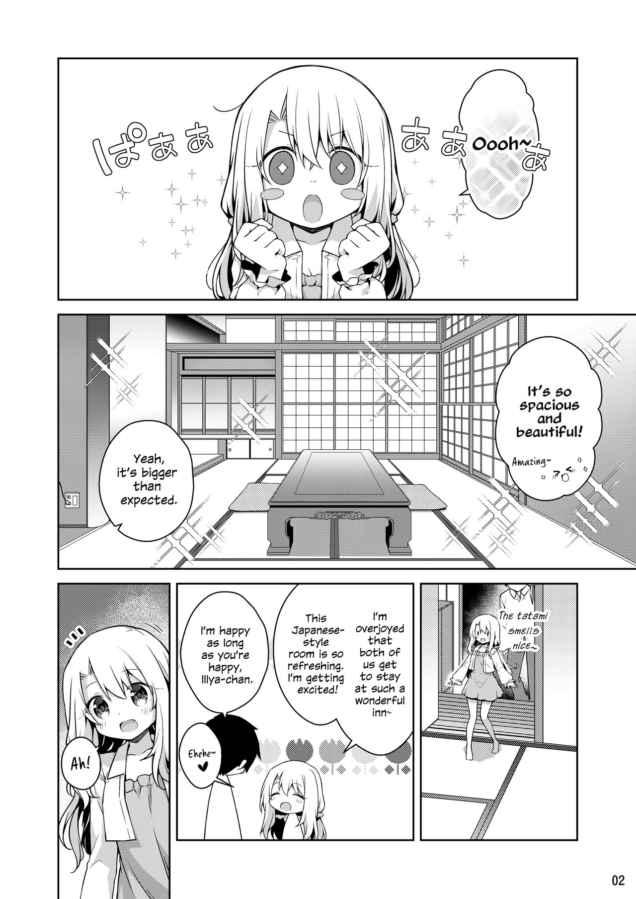 Illya to Issho ni Onsen Hairo | Entering The Hot Spring With Illya page 3 full