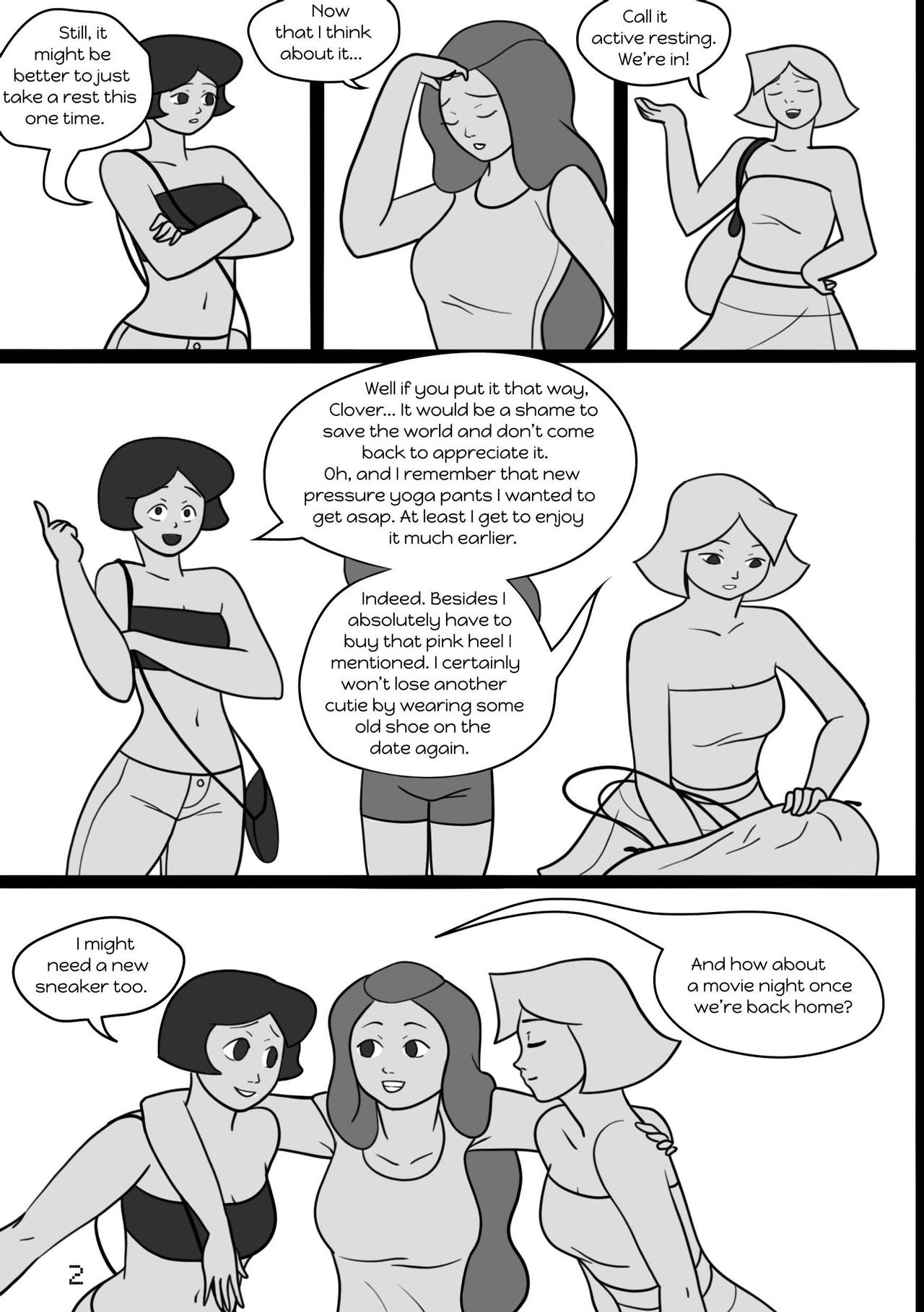 Clover weight gain comic page 2 full