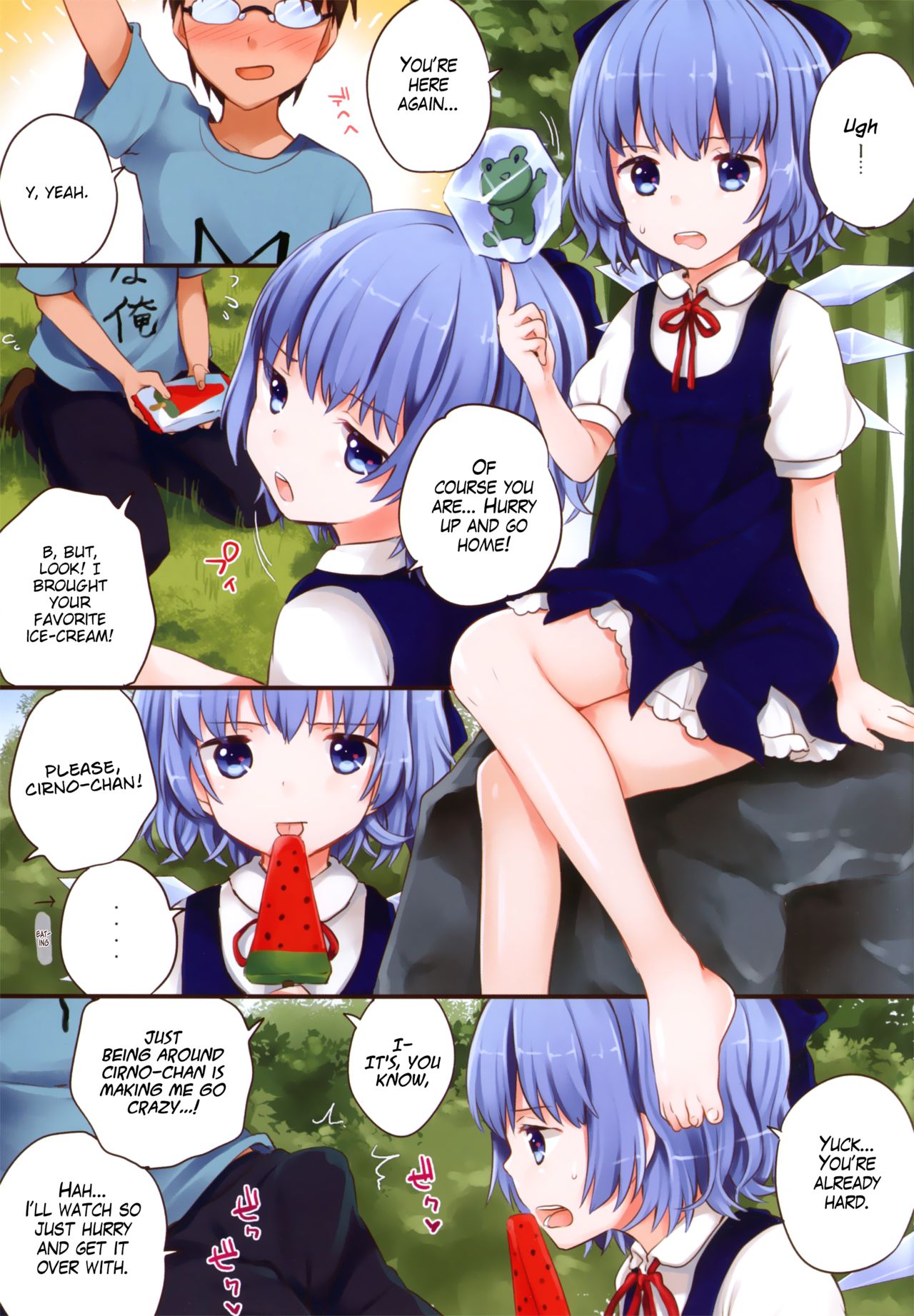 Cirno-chan ni Oazukesaretai Hitomuke page 3 full