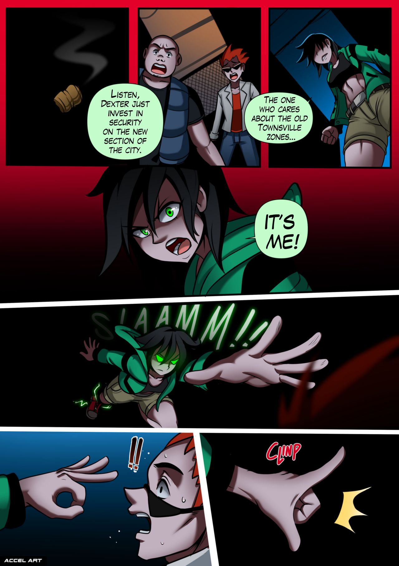 Powerpuff Girls Ascension page 12 full