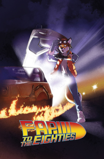 "Fap to the 80s" by Gideon cover