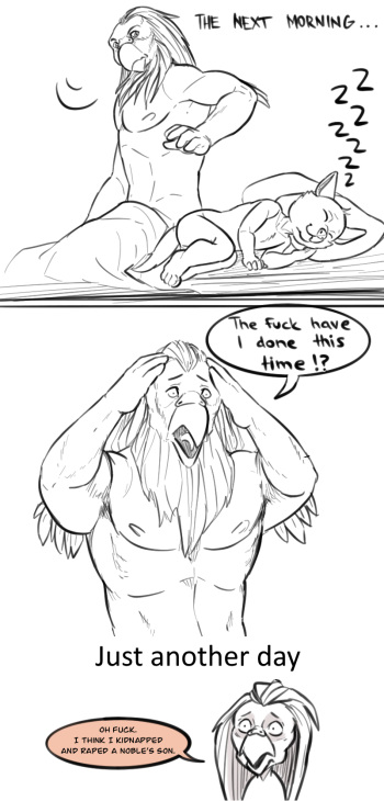 TheHades / Mini T-Rex - Just another day (ongoing) cover