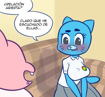 [Loshon] Nicole's New Friend (The Amazing World of Gumball) [Spanish] cover