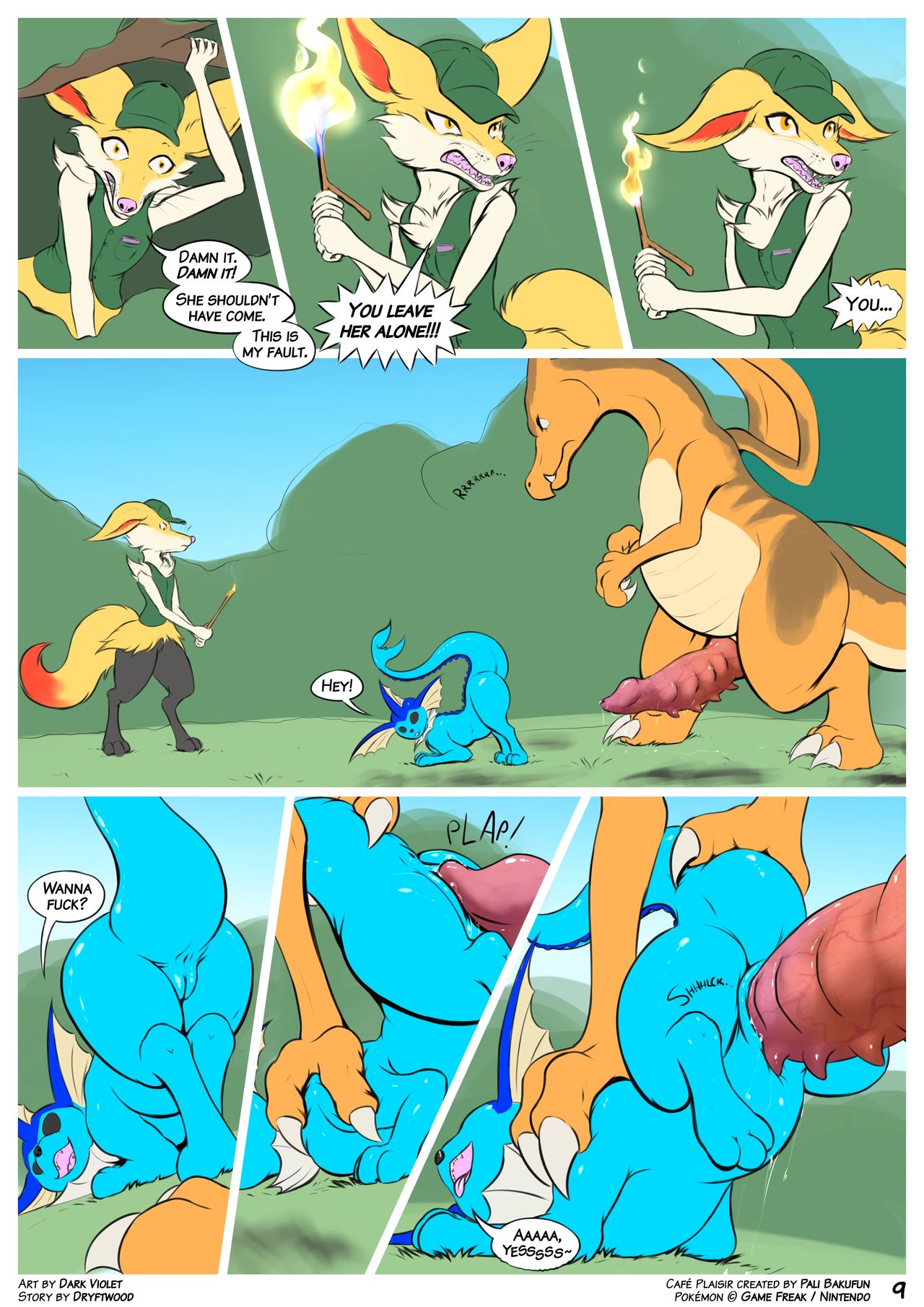 Café Plaisir - Dowsing Flames page 10 full