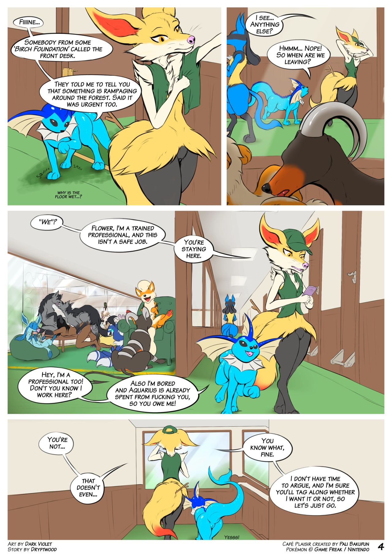 Café Plaisir - Dowsing Flames page 5 full