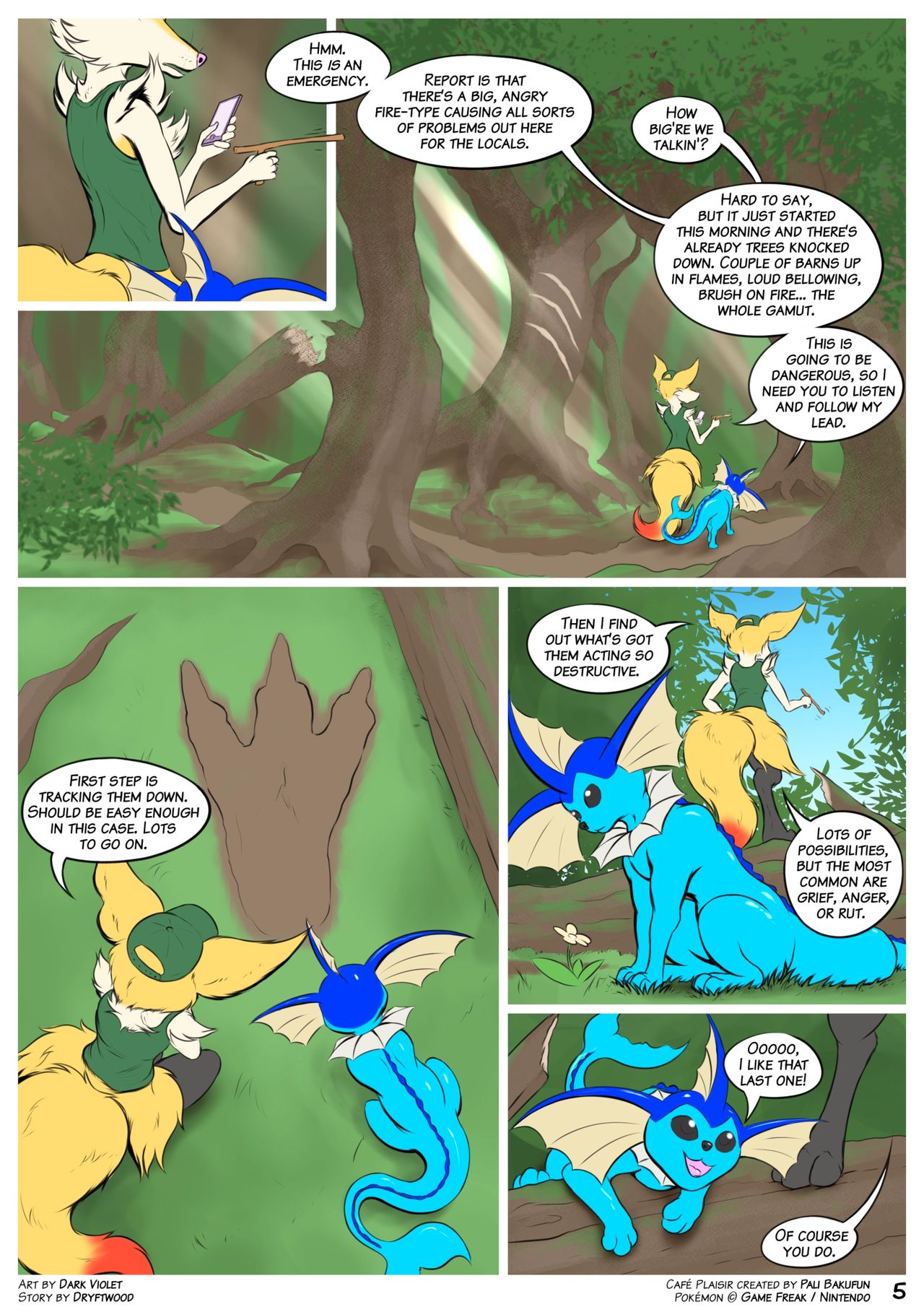 Café Plaisir - Dowsing Flames page 6 full