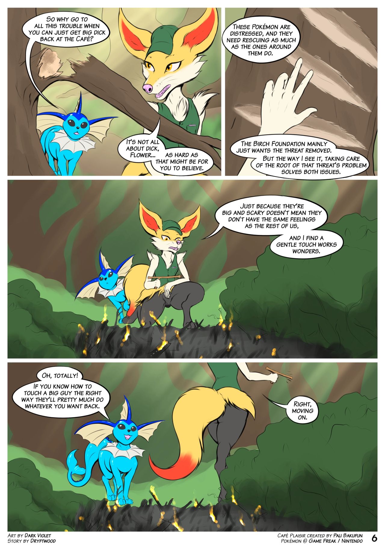 Café Plaisir - Dowsing Flames page 7 full