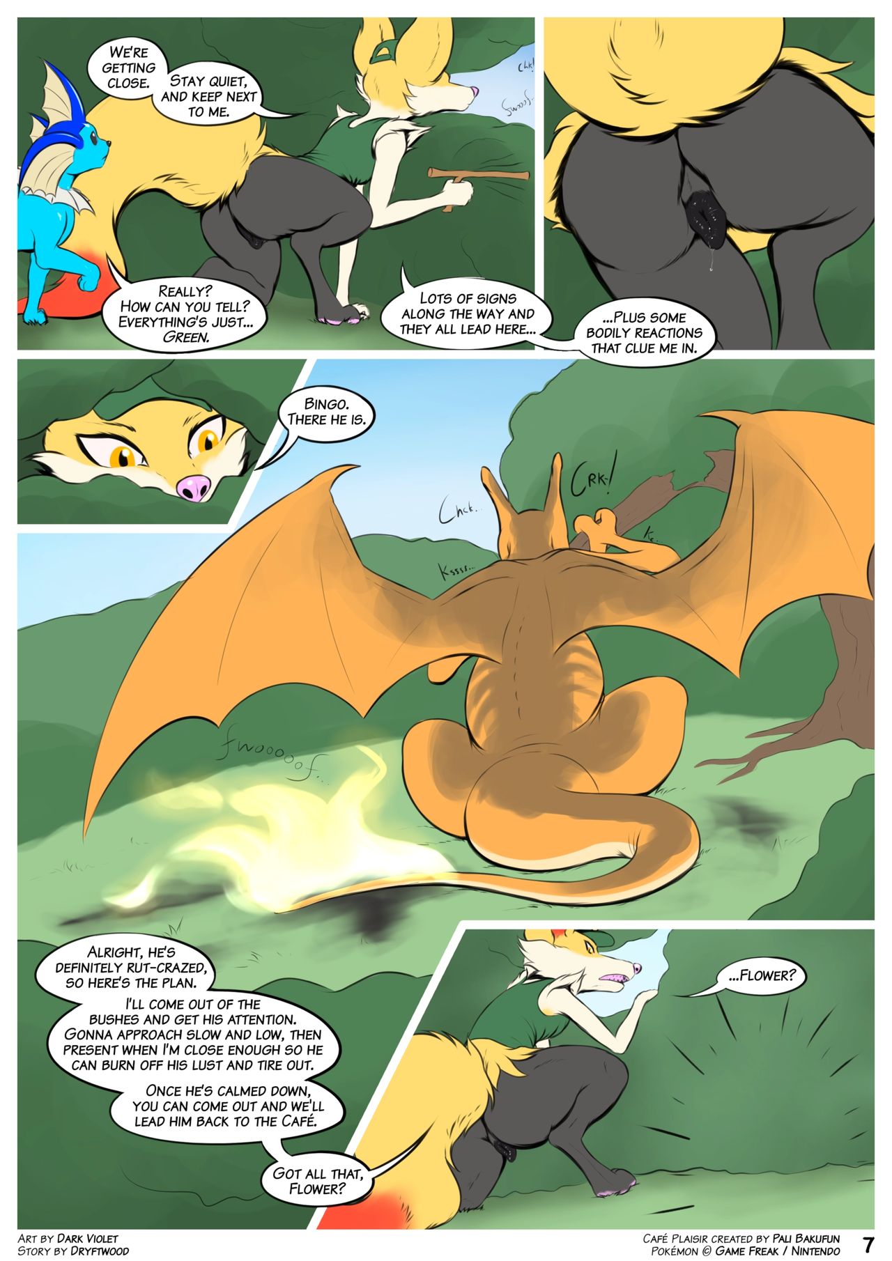 Café Plaisir - Dowsing Flames page 8 full
