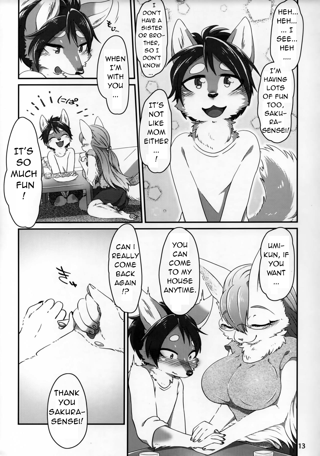 Chiisana Kare to no Sutekina Koi no Ohanashi | A wonderful love story with my little boyfriend page 12 full