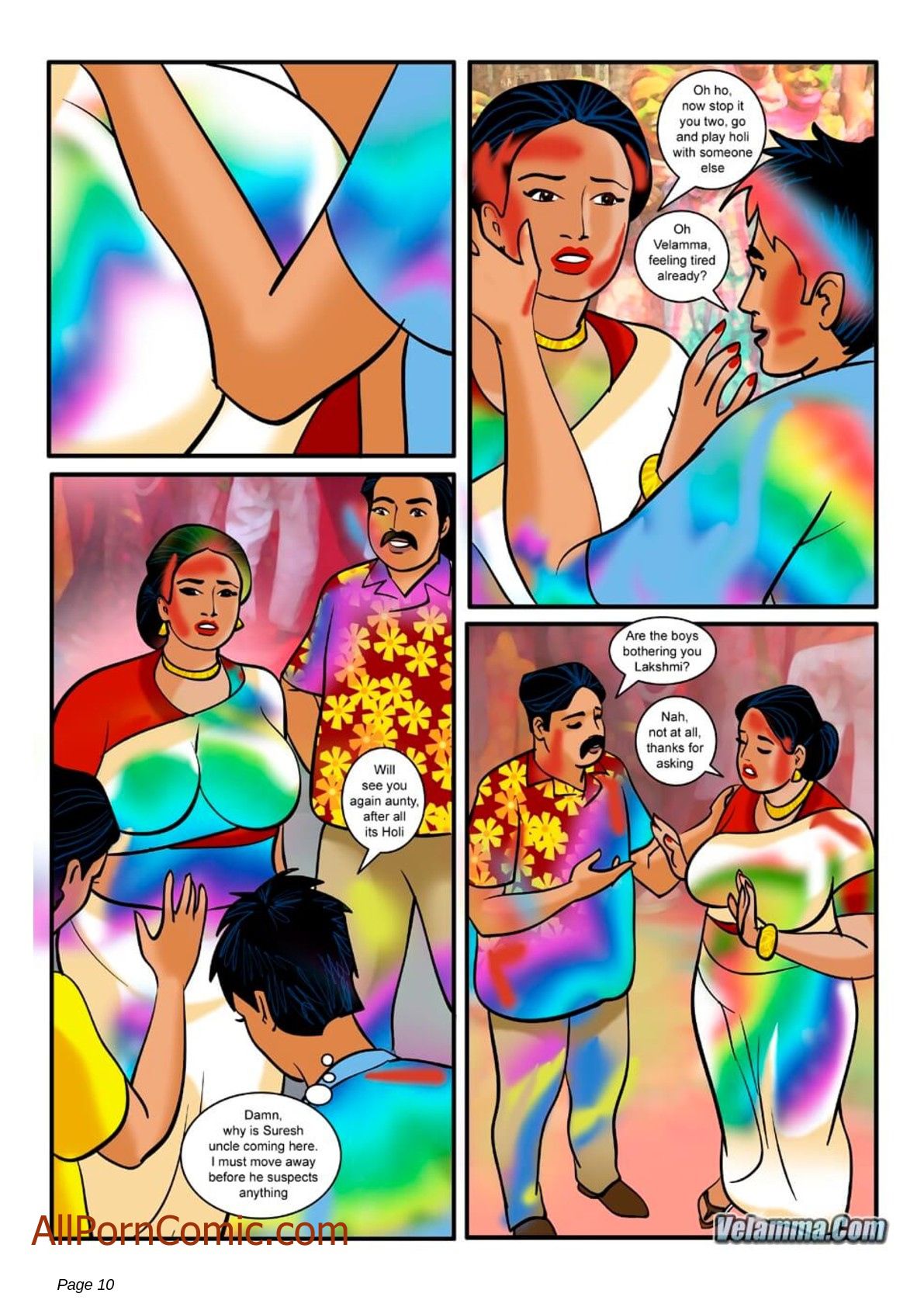Velamma #8 page 10 full
